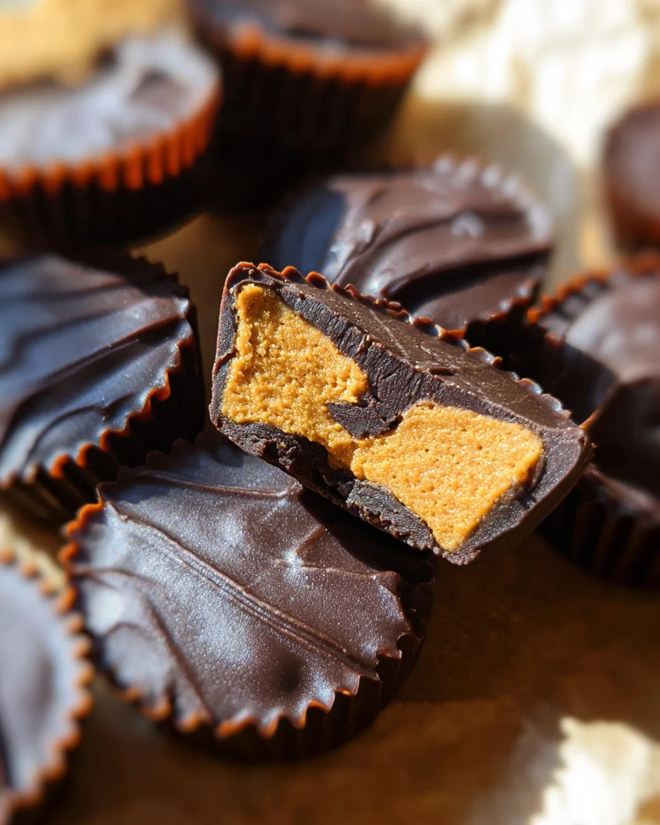 Chocolate Pumpkin Butter Cups 16 Chocolate