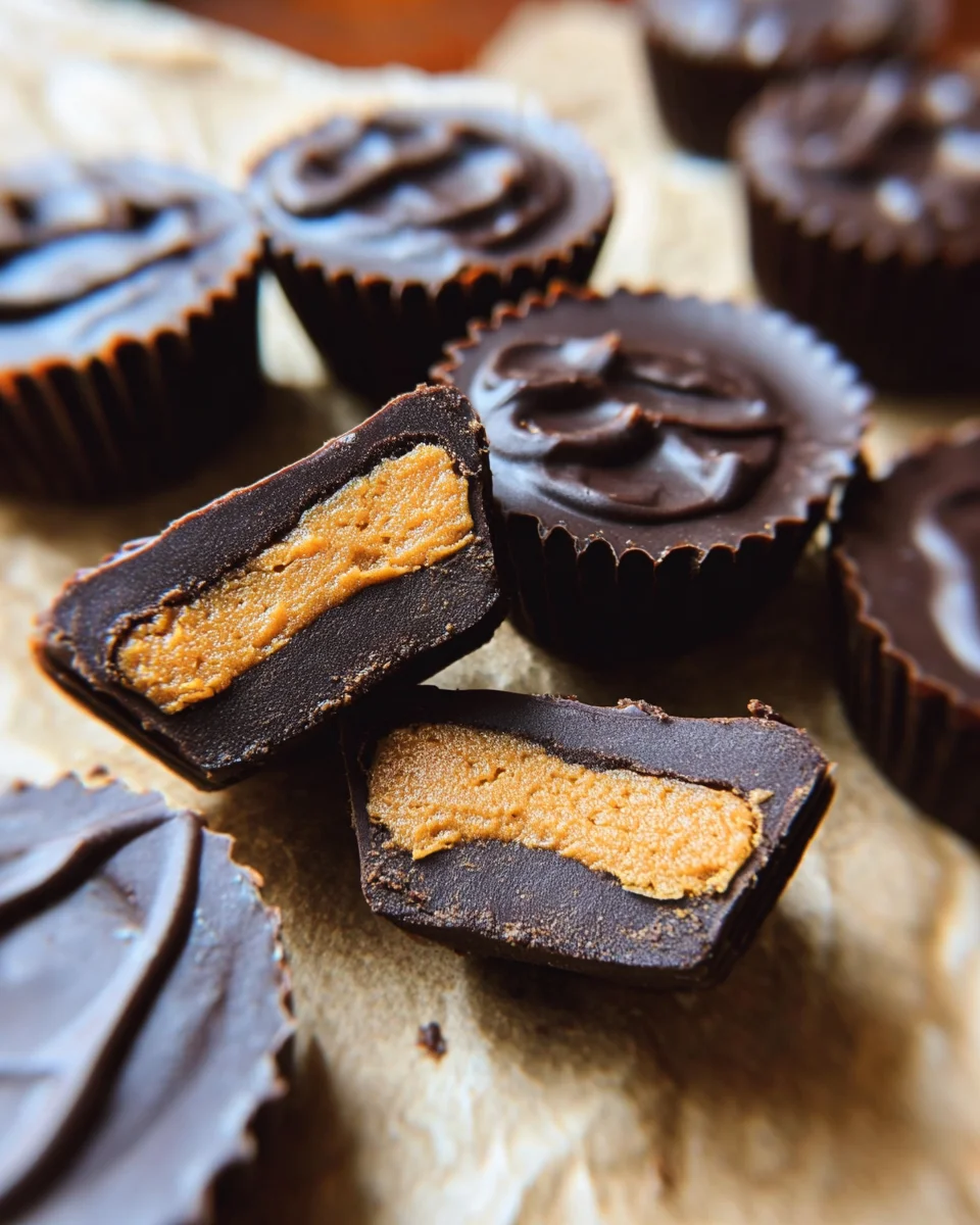 Chocolate Pumpkin Butter Cups 17 Chocolate