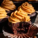Chocolate Pumpkin Cupcakes 33 Chocolate Pumpkin Cupcakes
