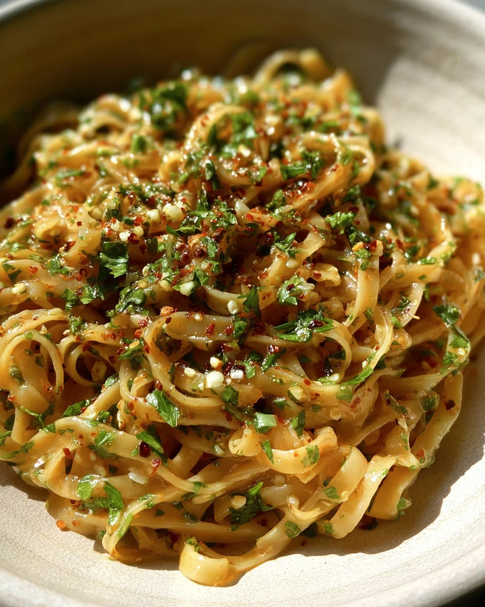 Cilantro Lime Noodles