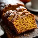 Cinnamon Sugar Pumpkin Bread