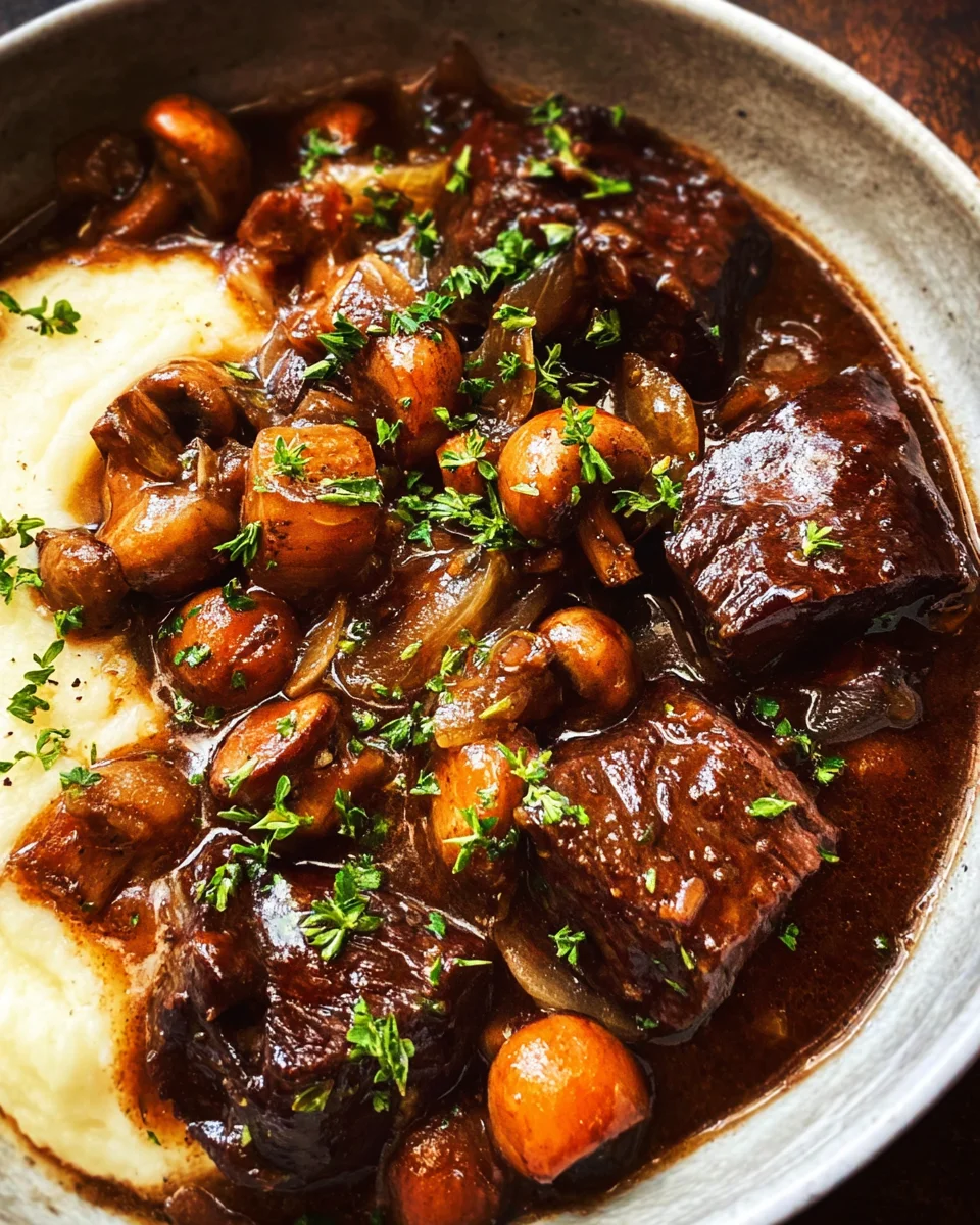 Classic Beef Bourguignon