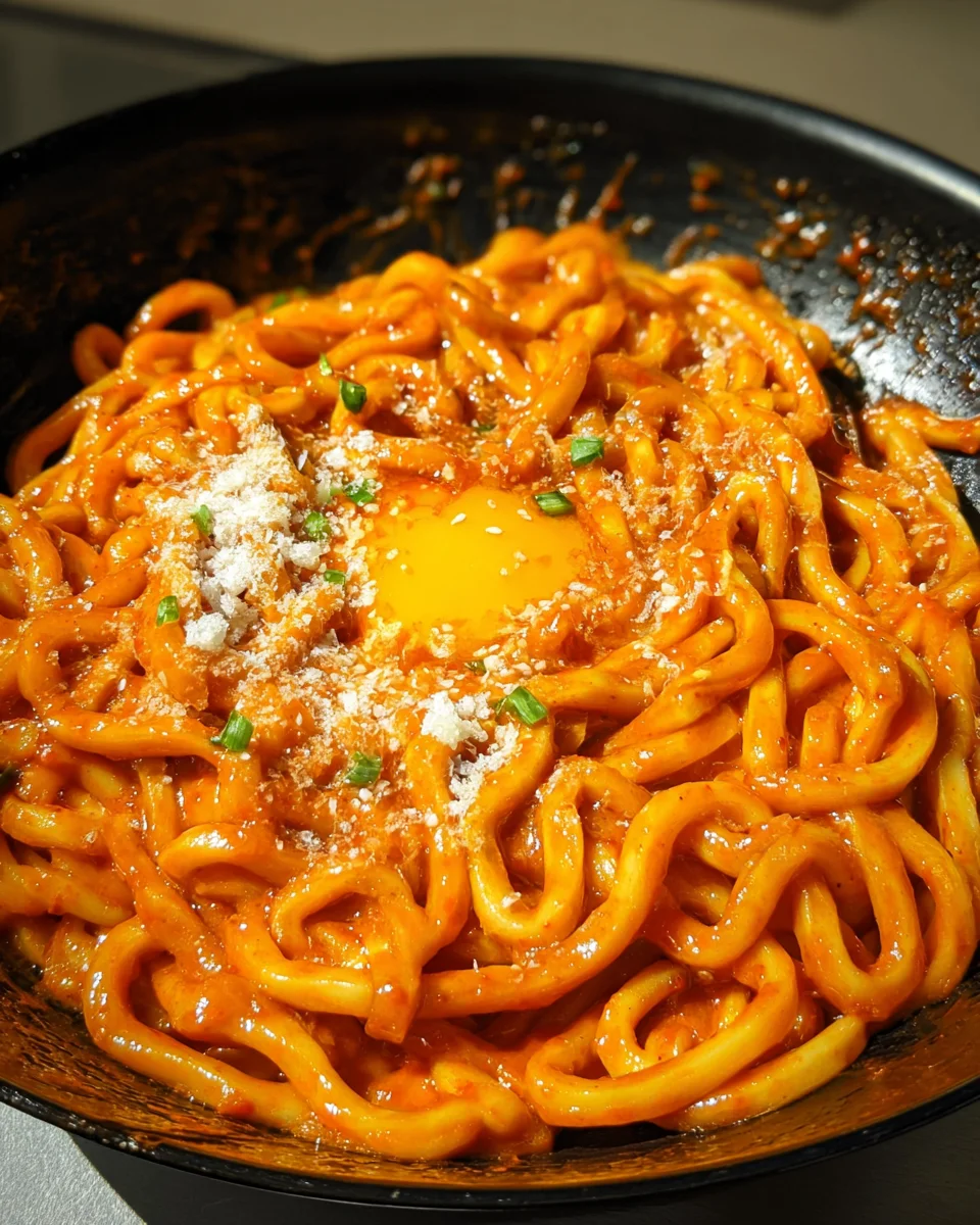 Creamy Gochujang Udon Noodles 22 Creamy