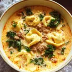 Creamy Tortellini Soup