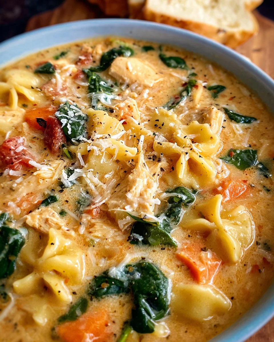 Creamy Tuscan Chicken Soup