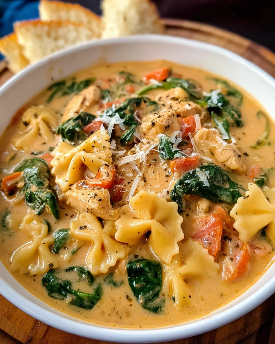 Creamy Tuscan Chicken Soup 27 Creamy