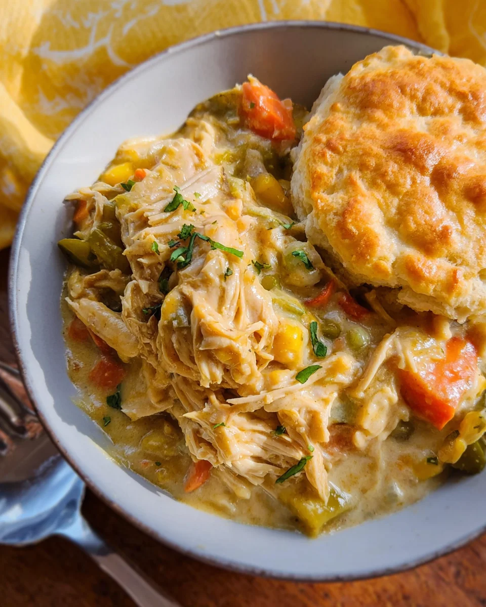 Crock Pot Chicken Pot Pie