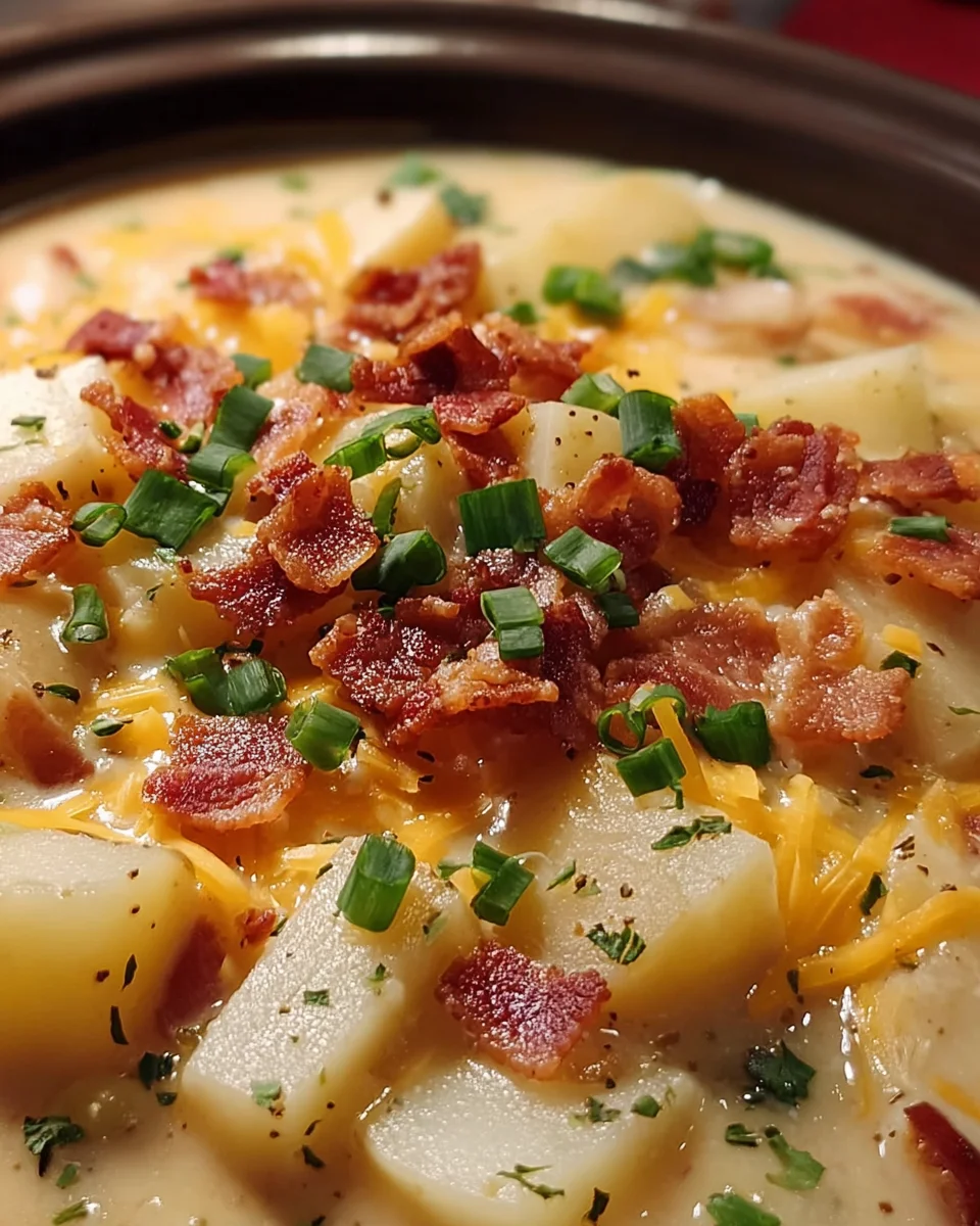 Crock Pot Crack Potato Soup