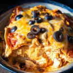 Crockpot Chicken Enchiladas Casserole