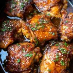 Crockpot Honey Garlic Chicken
