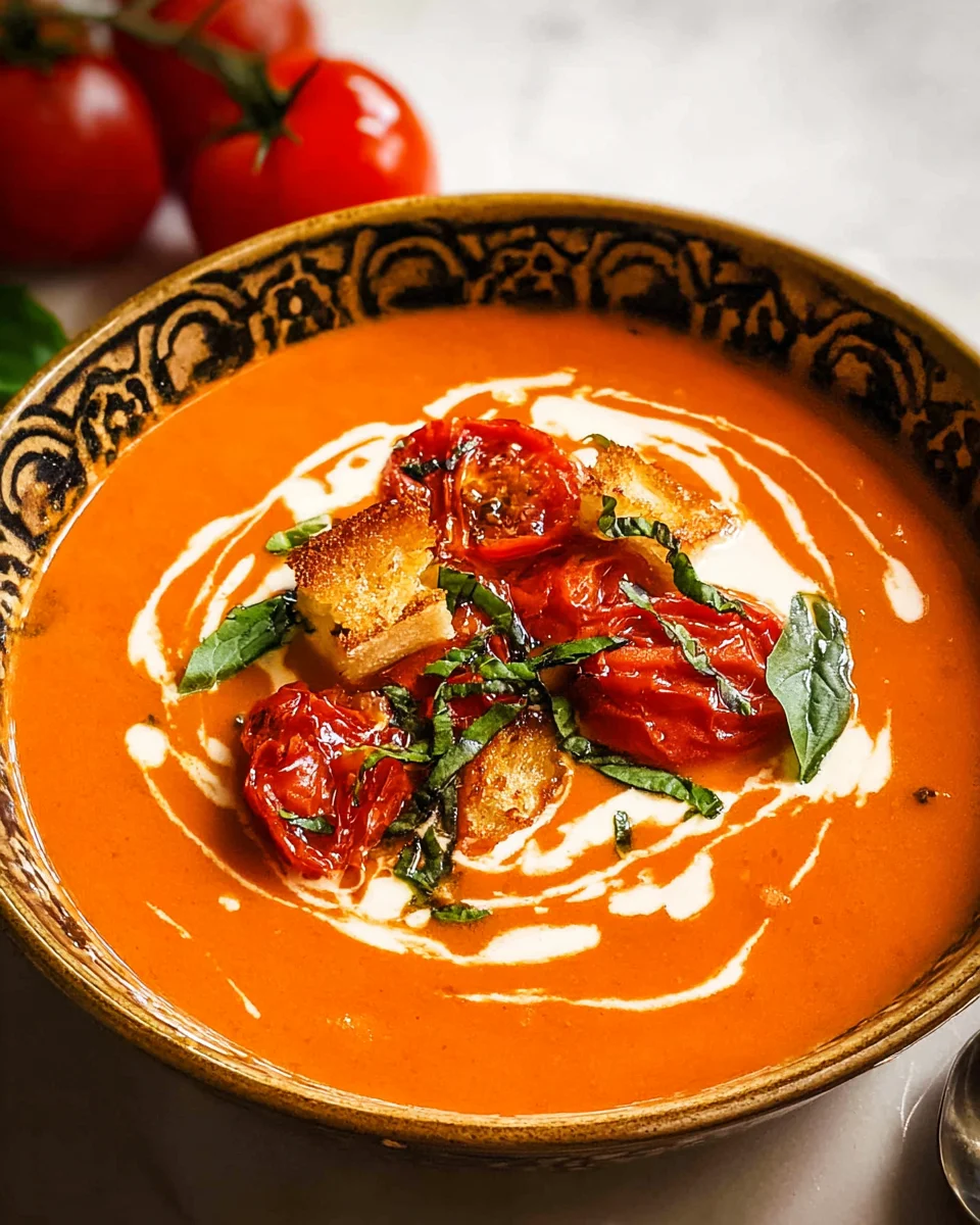 Easy Roasted Tomato Soup