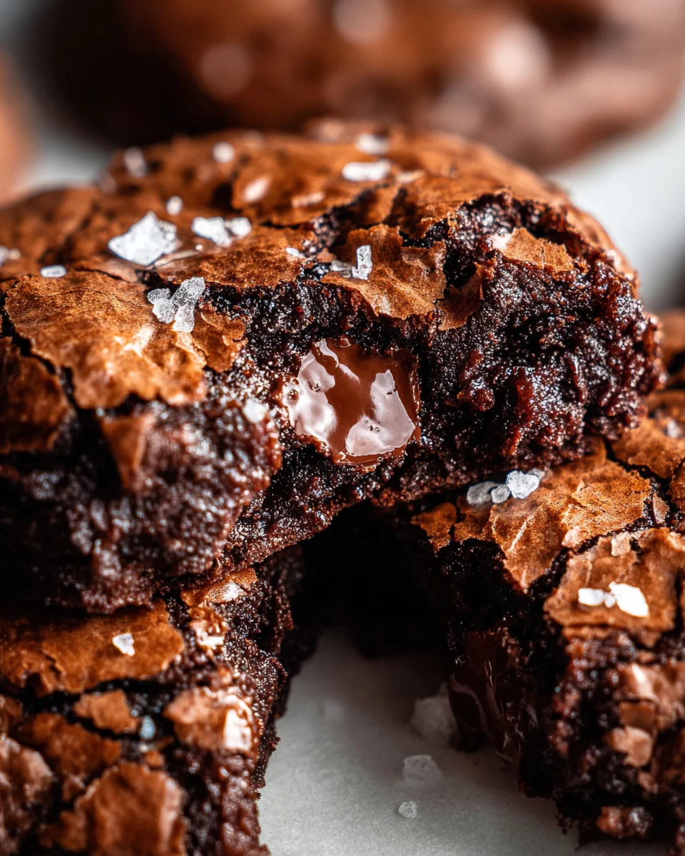 Fudgy Chewy Browkies (Brookies) 26 Fudgy Chewy Browkies (Brookies)