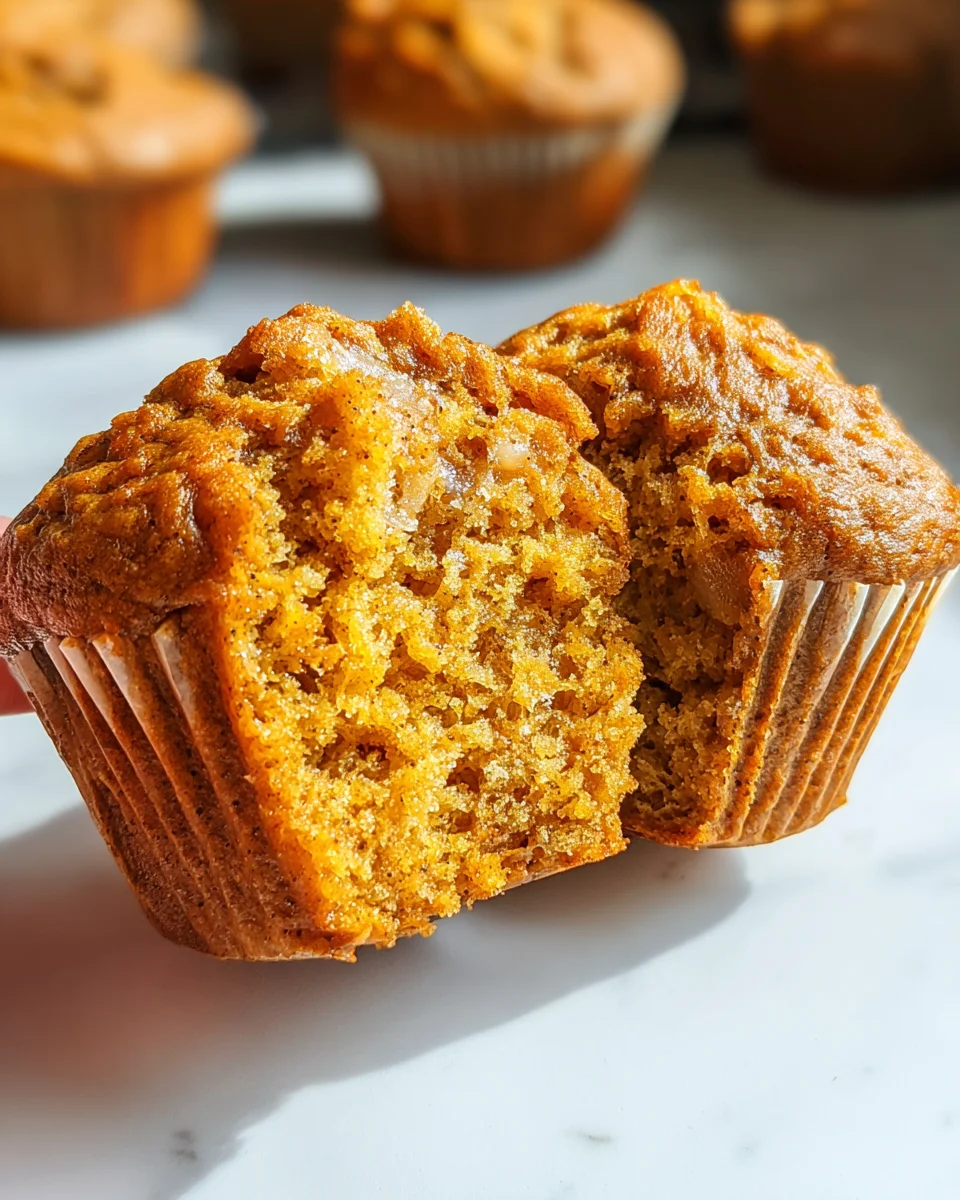 Healthy Greek Yogurt Pumpkin Muffins