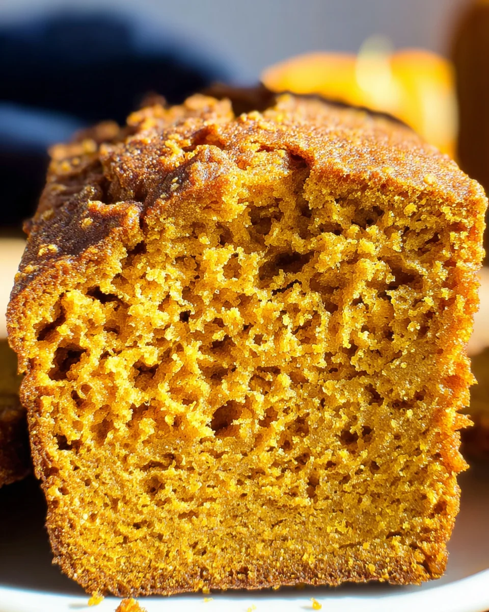 Healthy Pumpkin Bread
