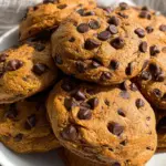 Healthy Pumpkin Chocolate Chip Cookies