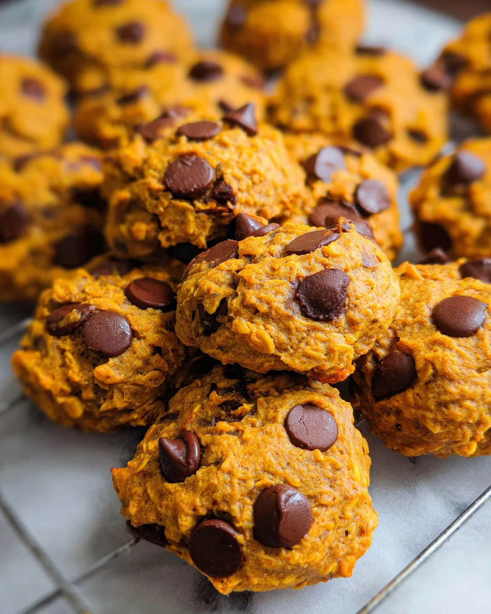 Healthy Pumpkin Oat Cookies