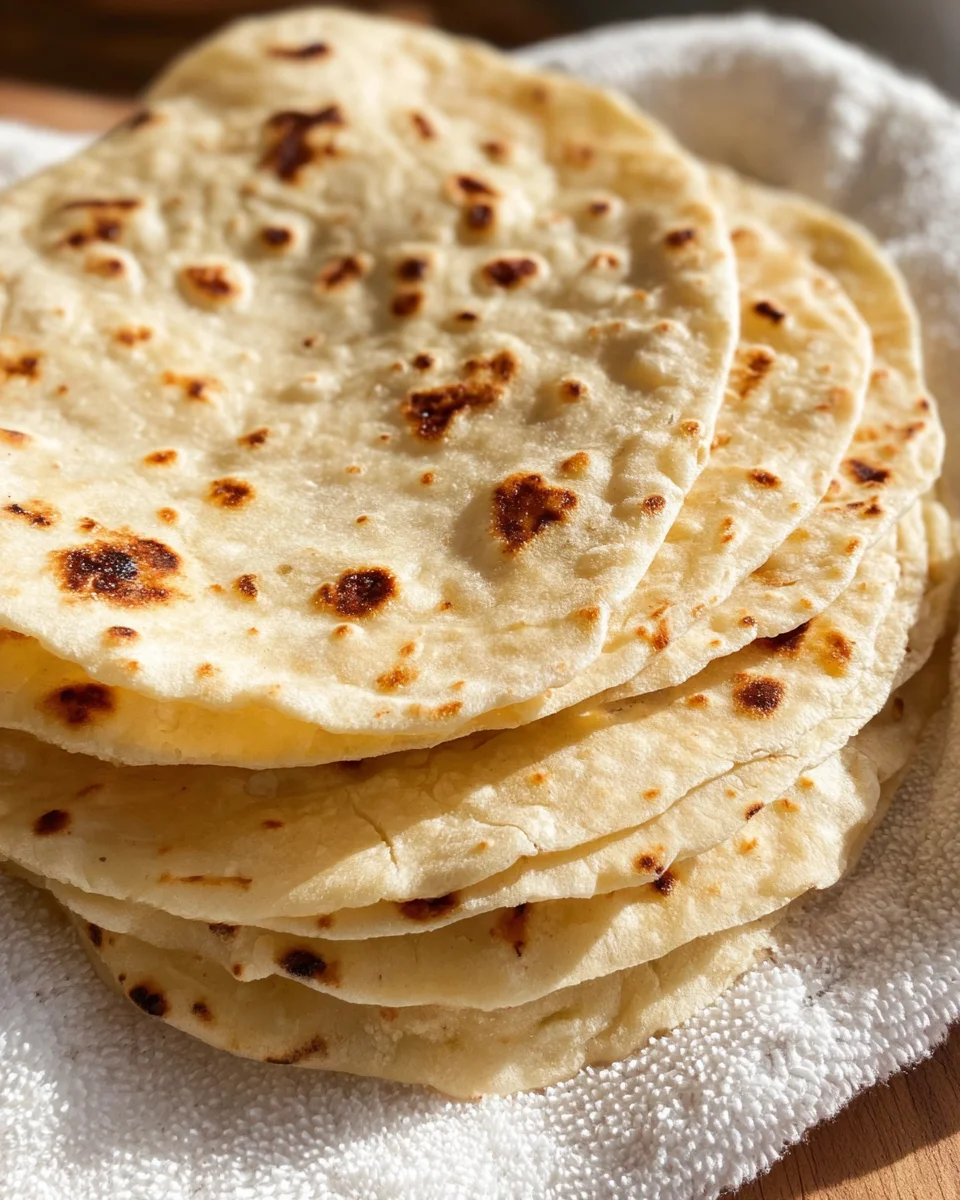Homemade Flour Tortillas