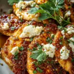 Hot Honey Feta Chicken Dish