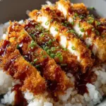 Japanese Katsu Bowls with Tonkatsu Sauce