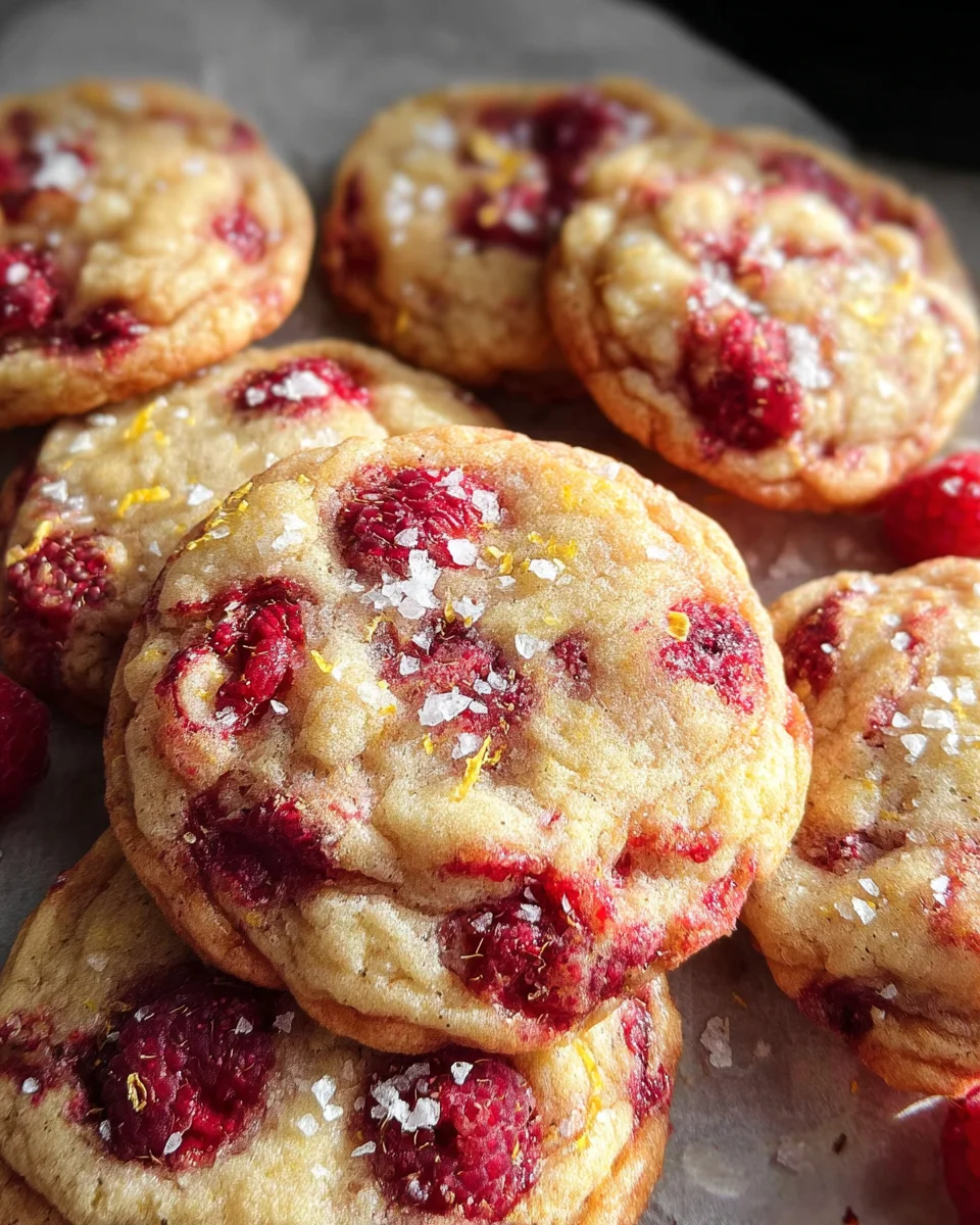 Lemon Raspberry Cookies 25 Lemon