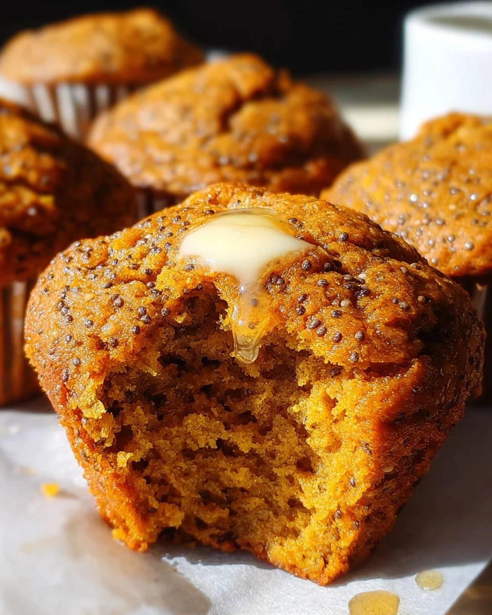 Low-Calorie, High-Protein Pumpkin Muffins