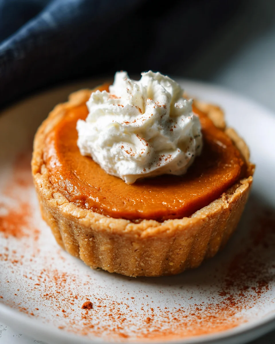 Mini Keto Pumpkin Pie Recipe