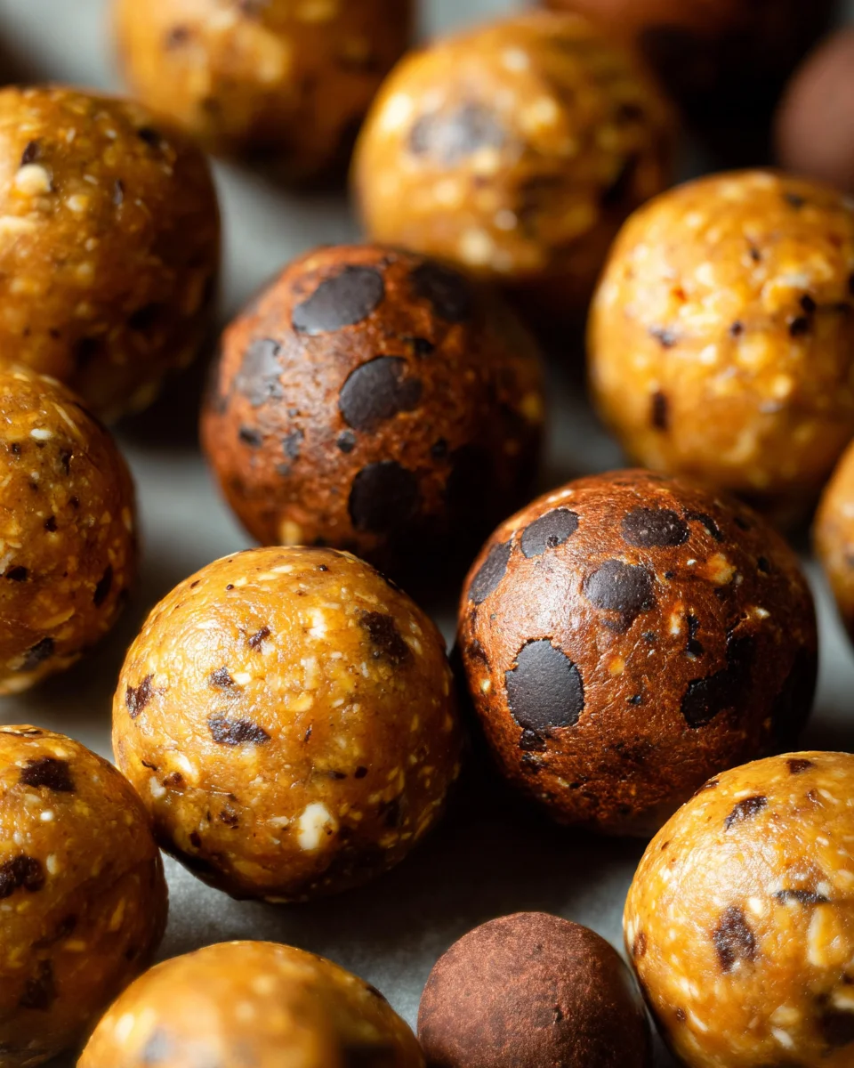 No Bake Pumpkin Spice Energy Bites