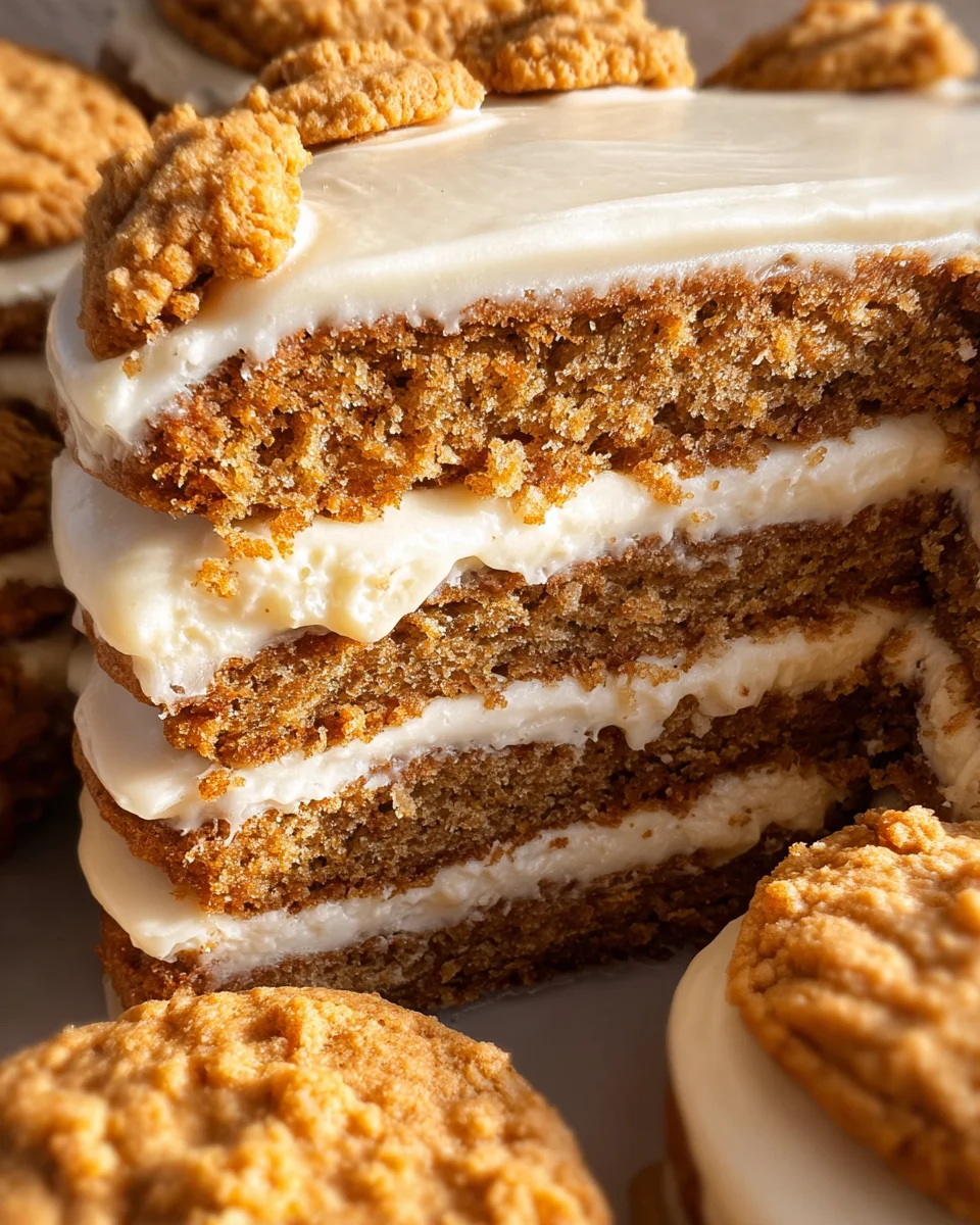 Oatmeal Cream Pie Cake