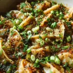 One Pan Dumpling Dinner