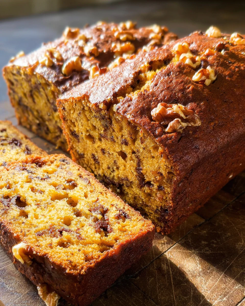 Pumpkin Banana Bread