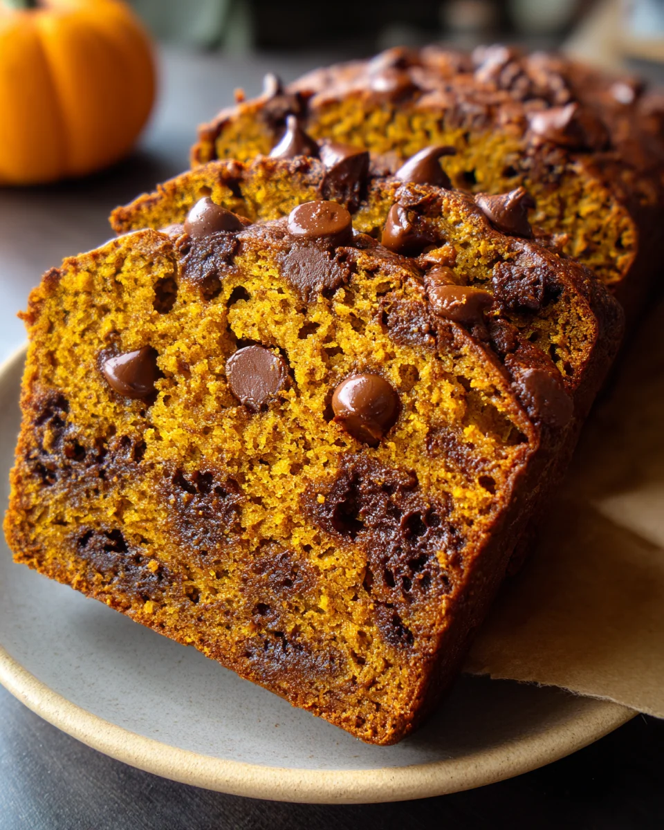 Pumpkin Chocolate Chip Bread 27 Pumpkin Chocolate Chip Bread