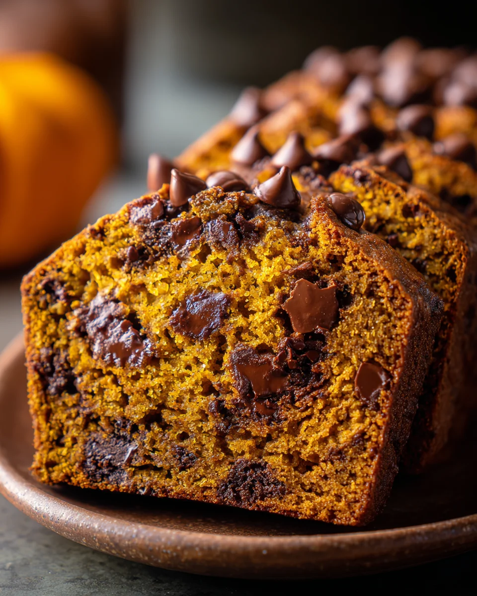 Pumpkin Chocolate Chip Bread 24 Pumpkin