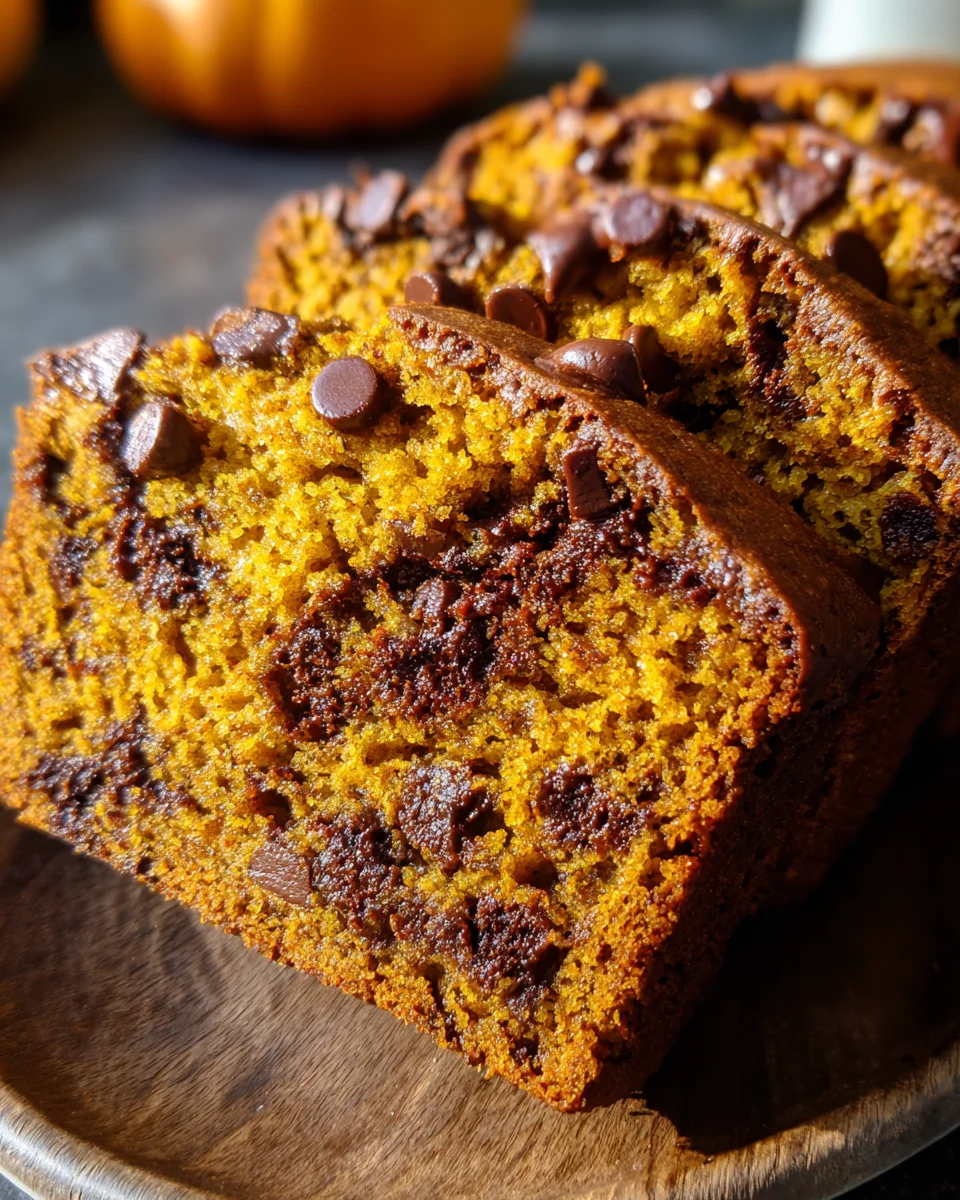 Pumpkin Chocolate Chip Bread 25 Pumpkin