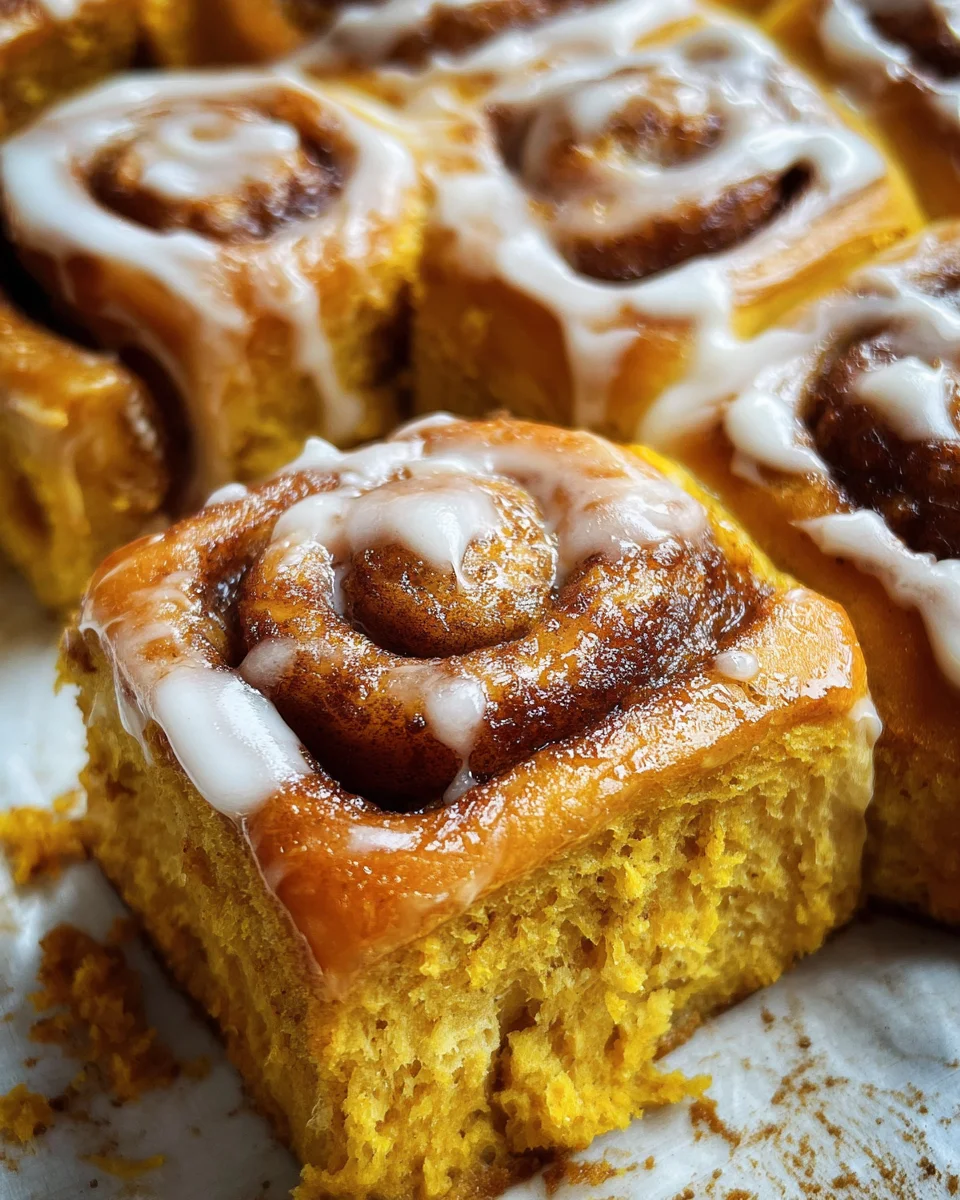 Pumpkin Cinnamon Rolls