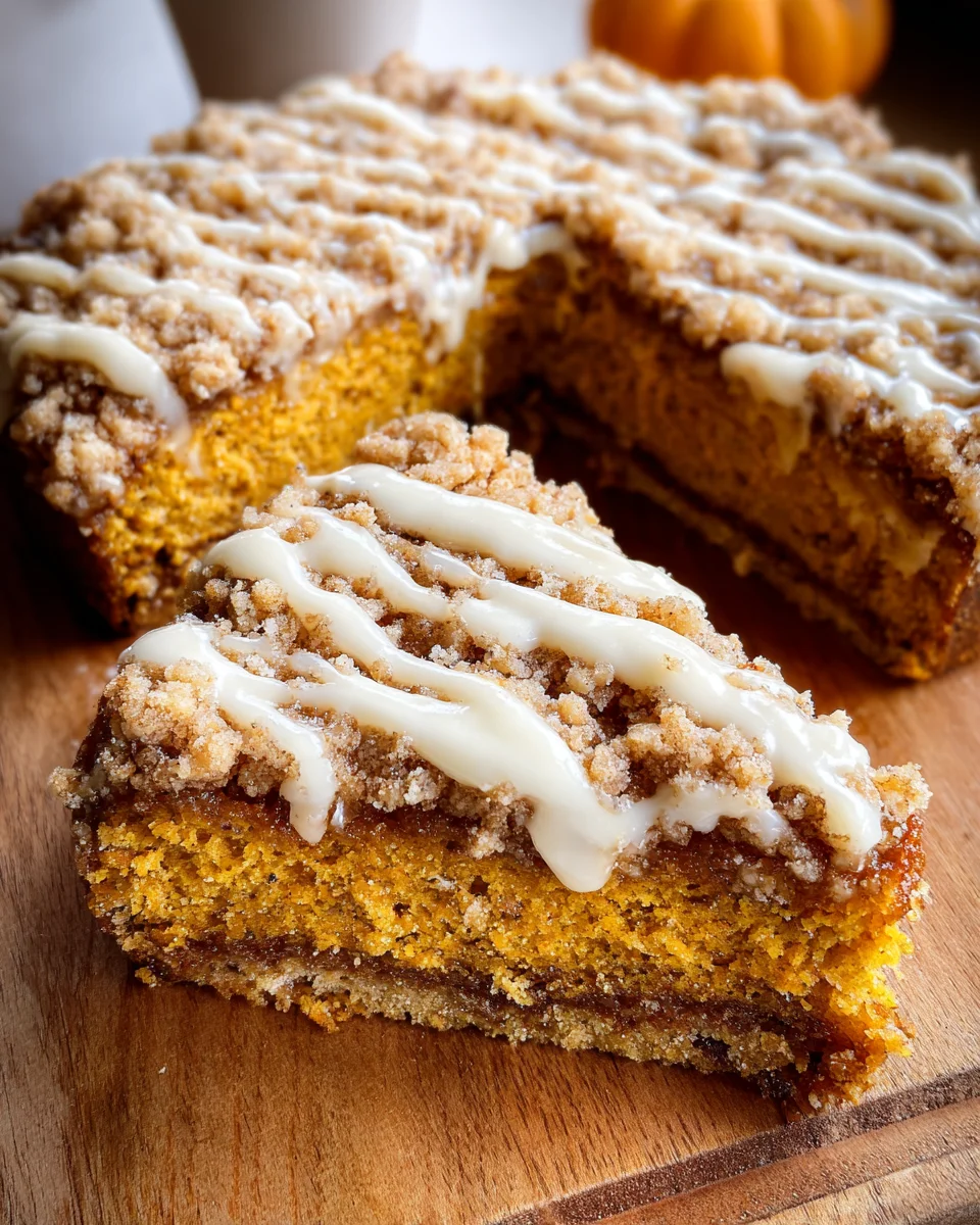 Pumpkin Coffee Cake Recipe