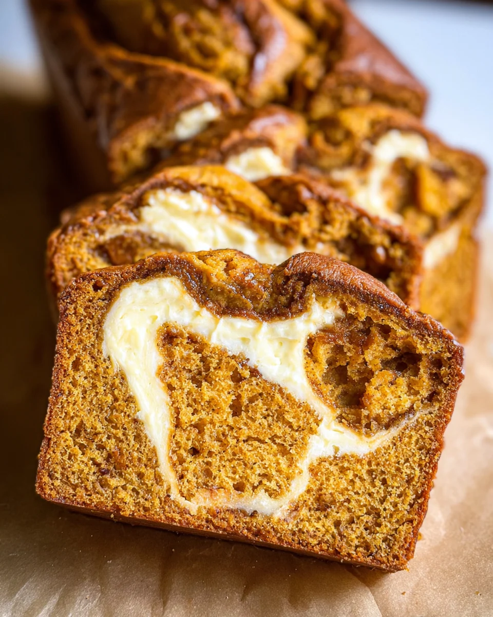 Pumpkin Cream Cheese Bread 20 Pumpkin