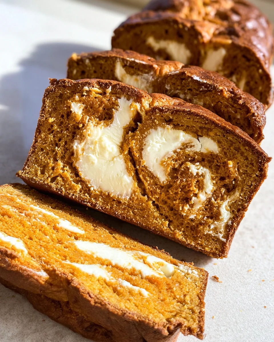 Pumpkin Cream Cheese Bread 21 Pumpkin