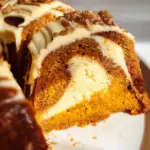 Pumpkin Cream Cheese Swirl Cake
