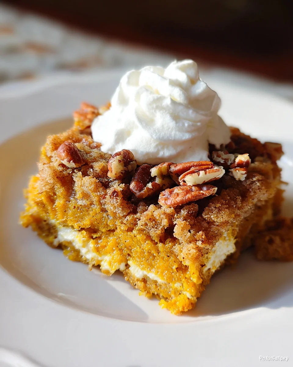 Pumpkin Crunch Cake