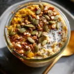 Pumpkin Pie Overnight Oats with Chia