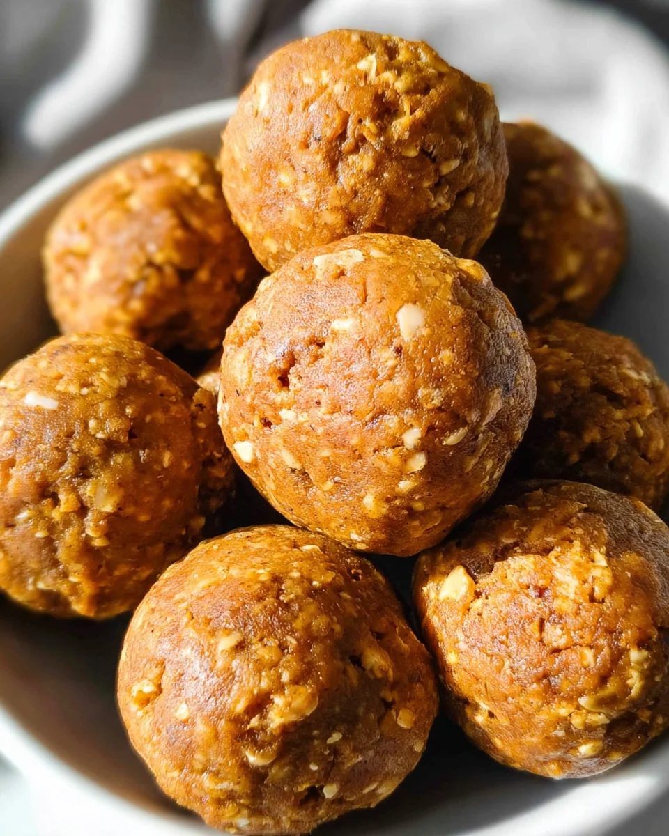 Pumpkin Protein Balls