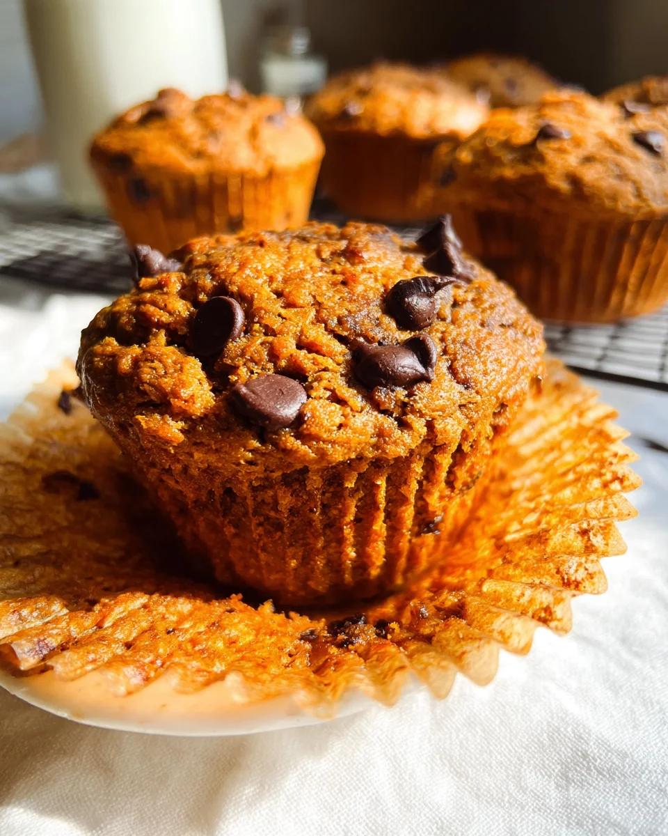 Pumpkin Protein Muffins