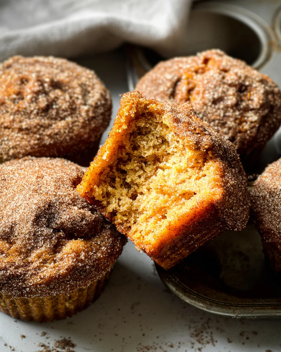 Pumpkin Snickerdoodle Muffins