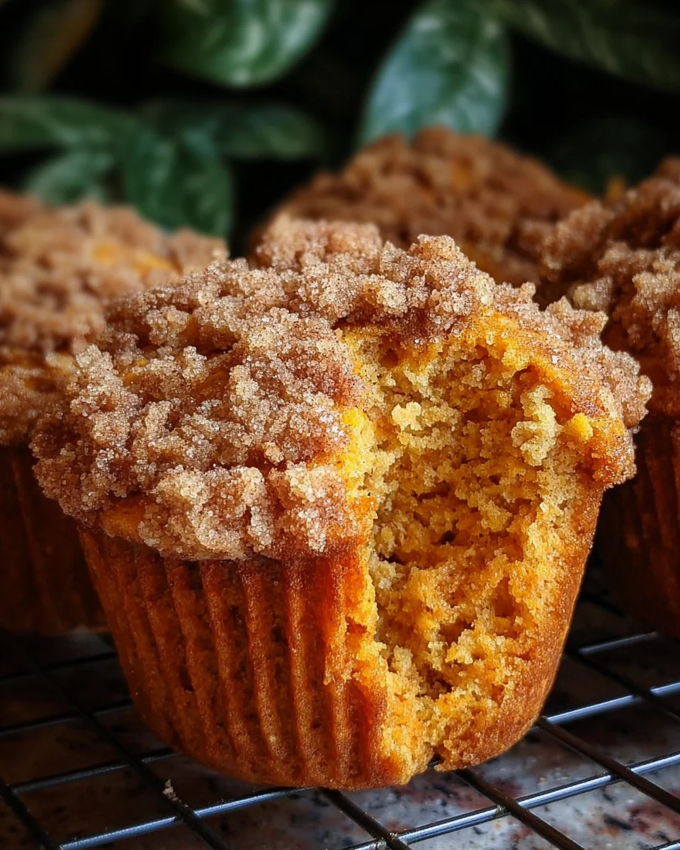 Pumpkin Streusel Muffins