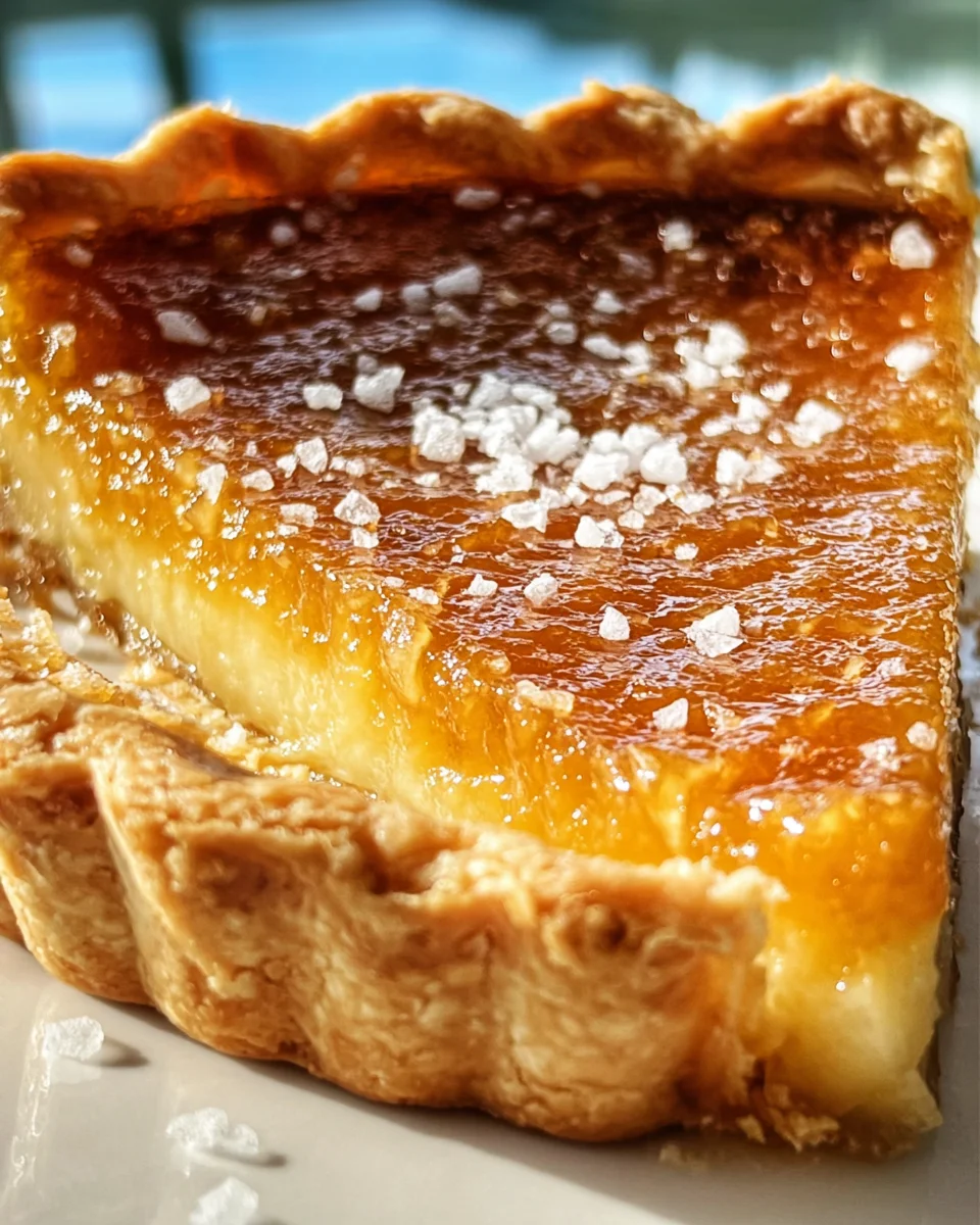Salted Honey Pie
