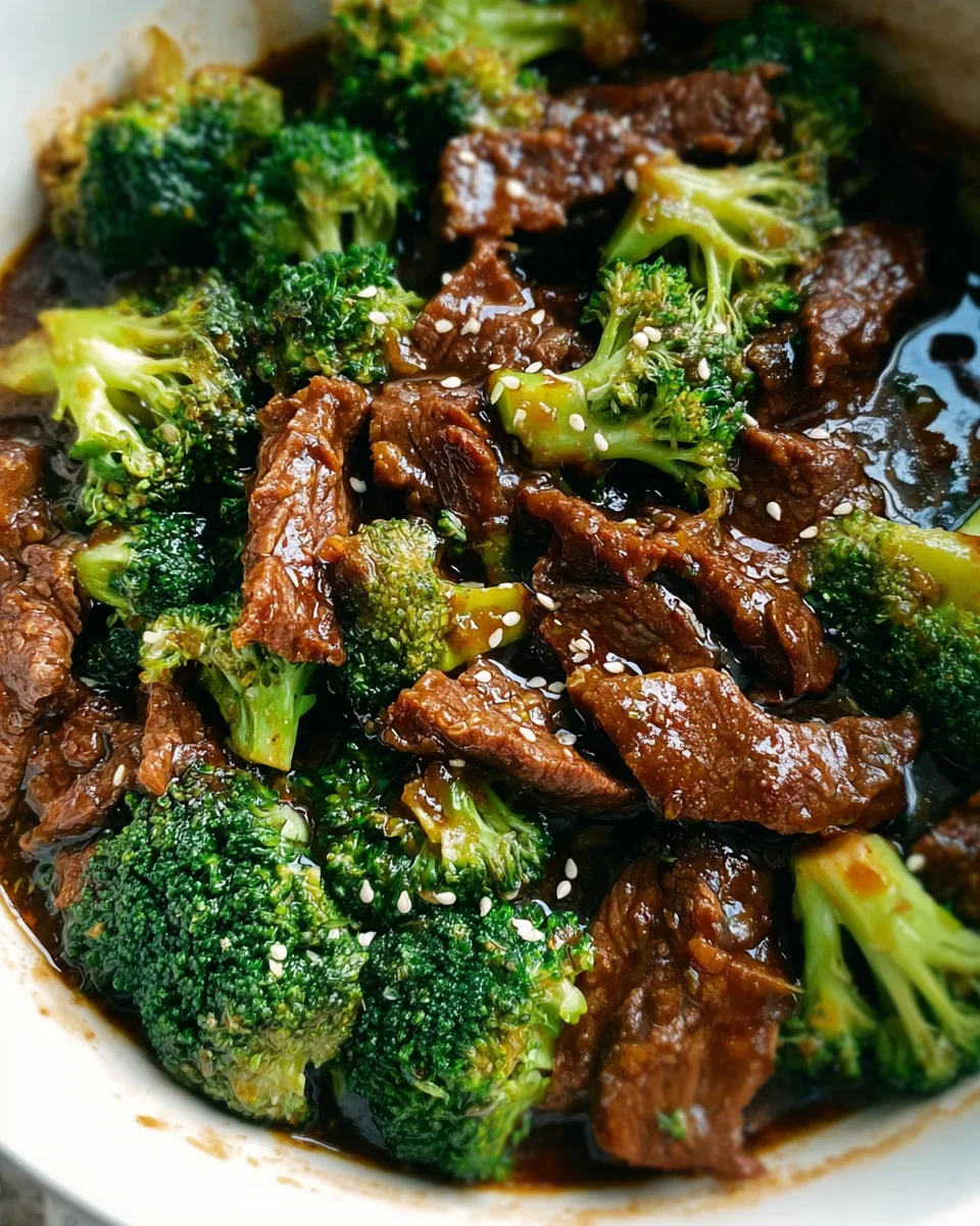 Slow Cooker Beef and Broccoli 18 Slow