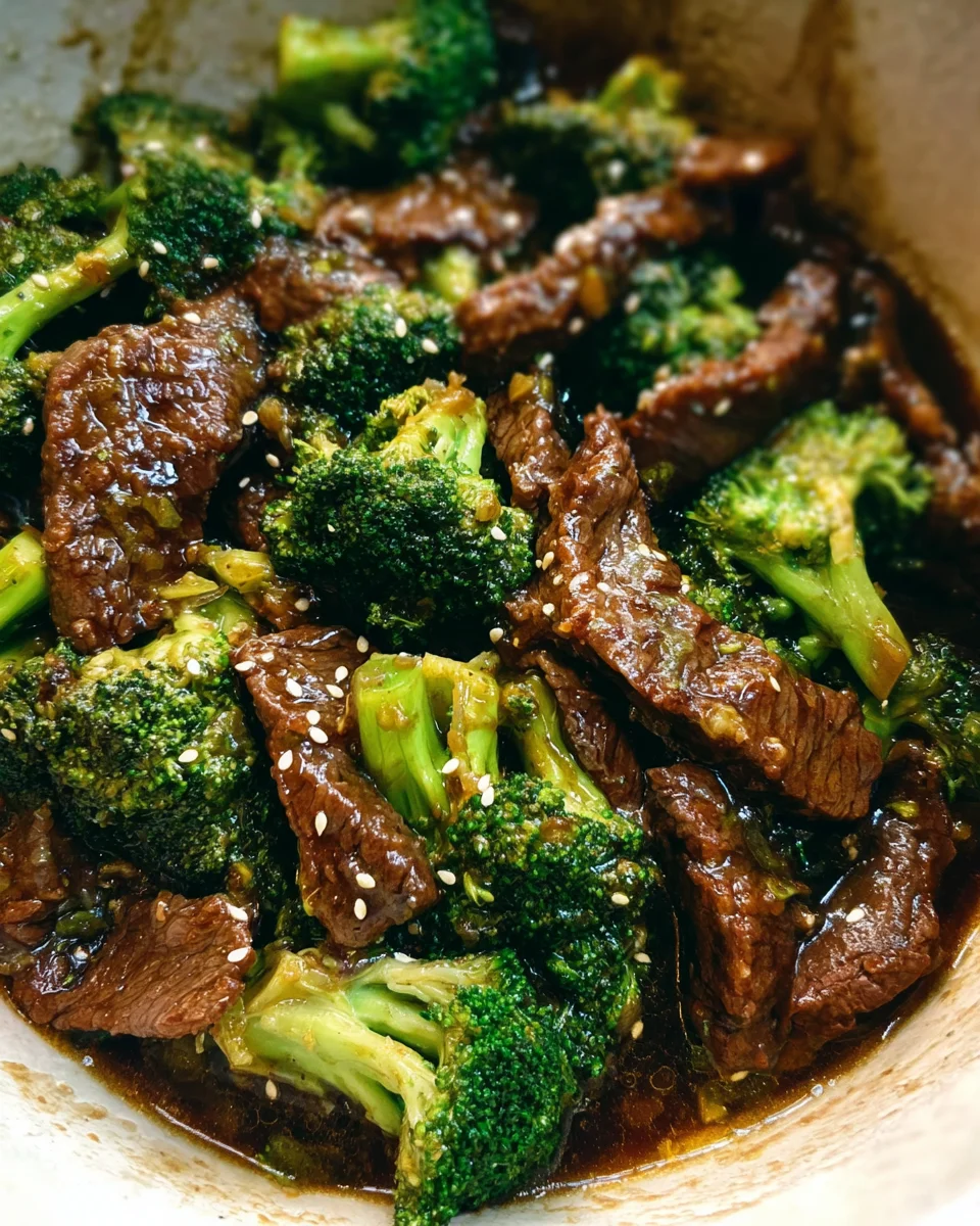 Slow Cooker Beef and Broccoli 19 Slow