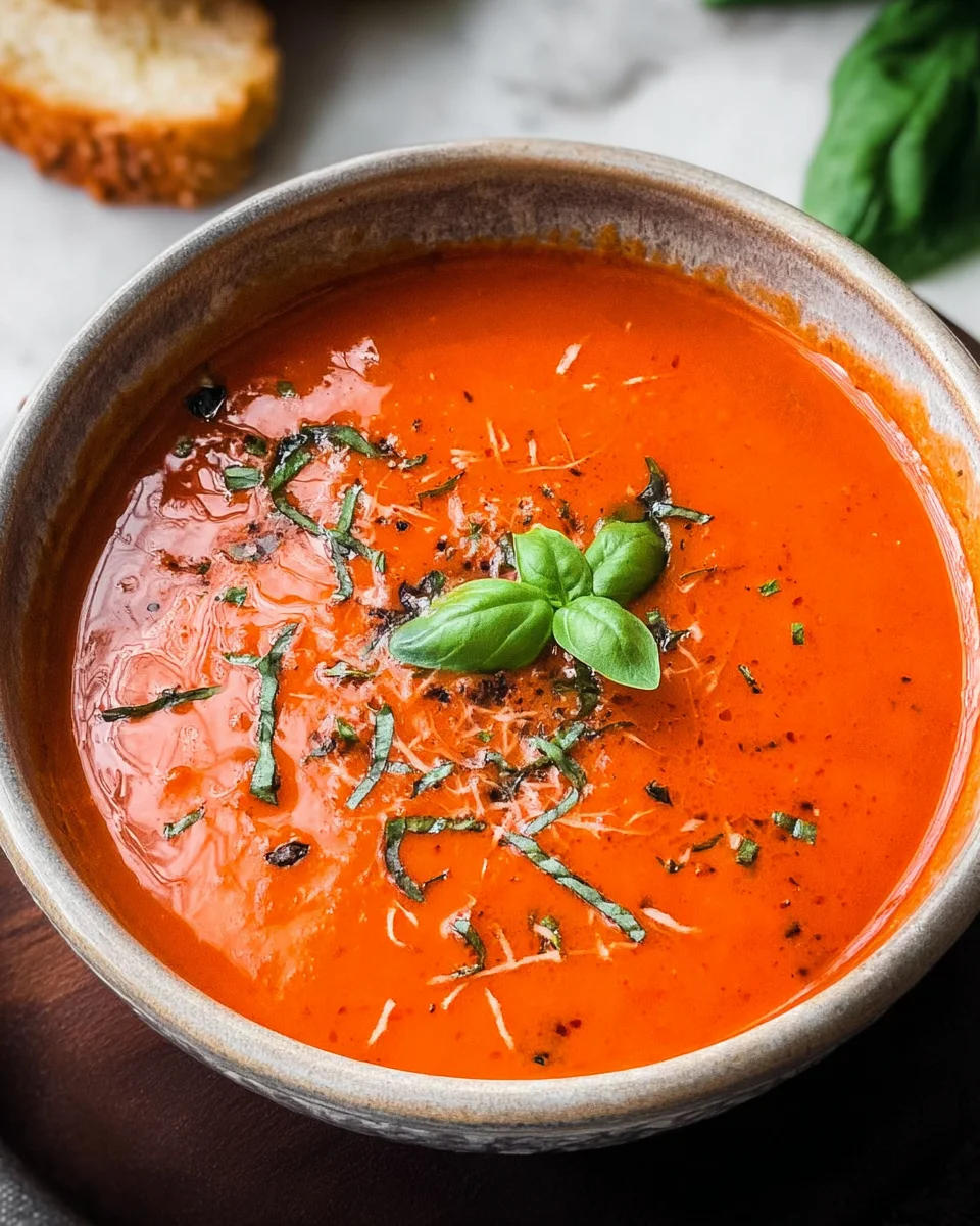 Slow Cooker Tomato Soup