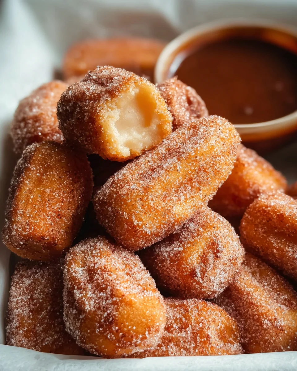 Sweet Air Fryer Churro Bites Recipe