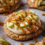 The Best Caramel Apple Cookies – Crumbl Copycat